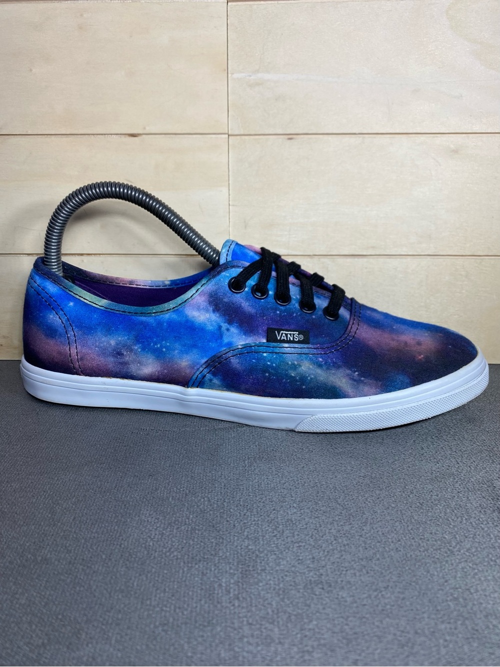 Vans Authentic Galaxy Women's Size 8 Shoes Sneakers Blue Purple Canvas Space